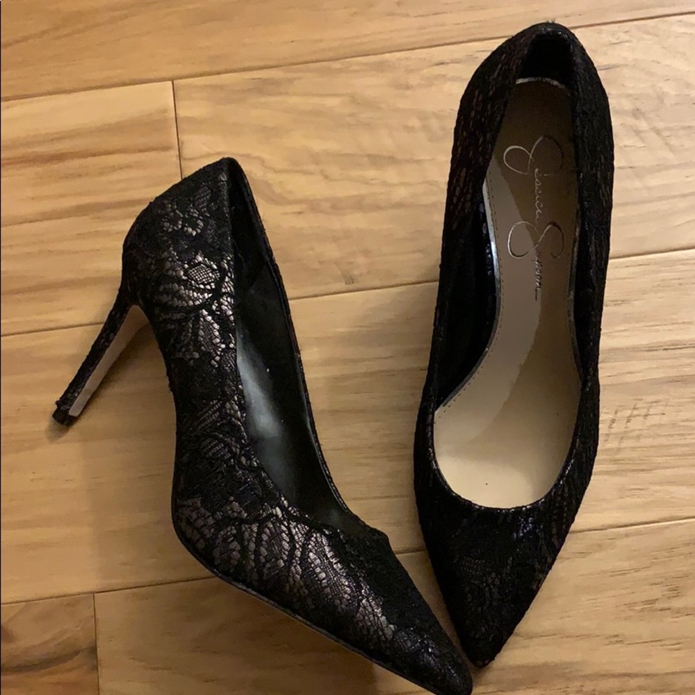 Jessica Simpson high heels